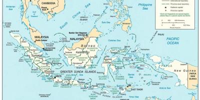 Xhakartë të indonezisë hartë të botës