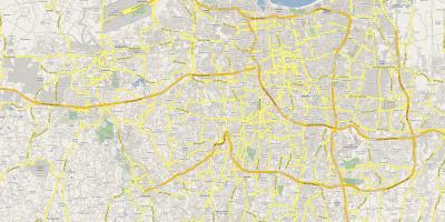 Harta e rrugës Xhakartë