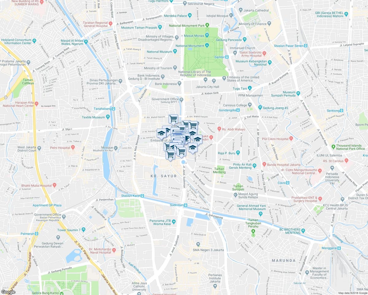 harta e thamrin Xhakartë
