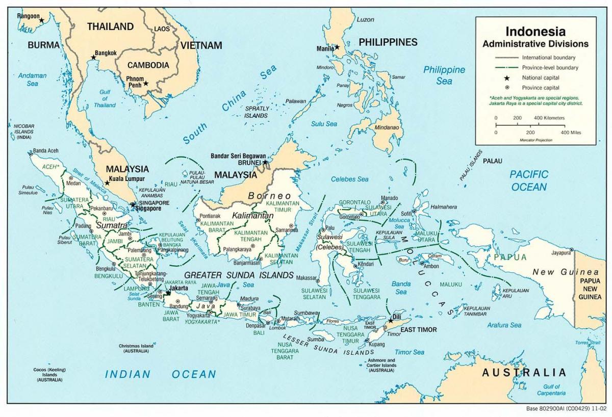 Xhakartë të indonezisë hartë të botës